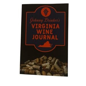 Johnny Drinker’s Virginia Wine Journal with Cork Design